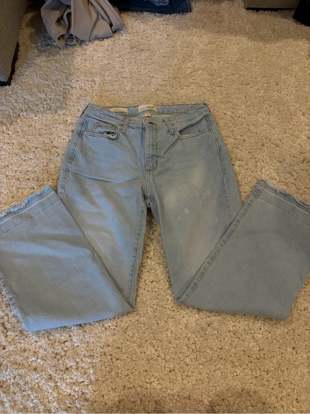 Universal Thread Light Blue Wide Leg Jeans